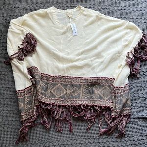 PacSun Knit Sweater Poncho